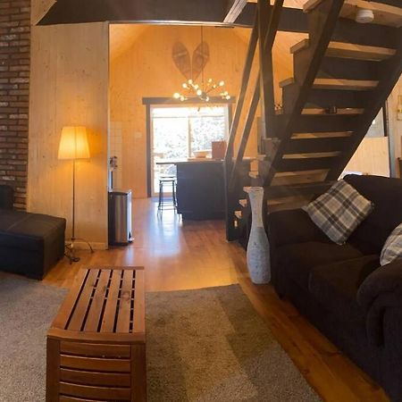 Le Jazz- Chalet Rustique/Chic Avec Spa Notre-Dame-Des-Bois Ngoại thất bức ảnh