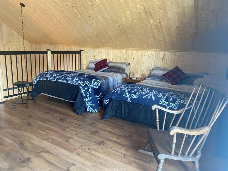 Le Jazz- Chalet Rustique/Chic Avec Spa Notre-Dame-Des-Bois Ngoại thất bức ảnh
