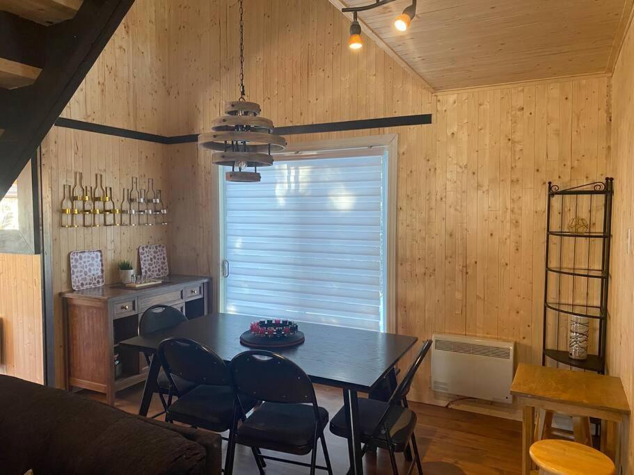 Le Jazz- Chalet Rustique/Chic Avec Spa Notre-Dame-Des-Bois Ngoại thất bức ảnh