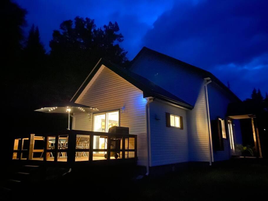 Le Jazz- Chalet Rustique/Chic Avec Spa Notre-Dame-Des-Bois Ngoại thất bức ảnh